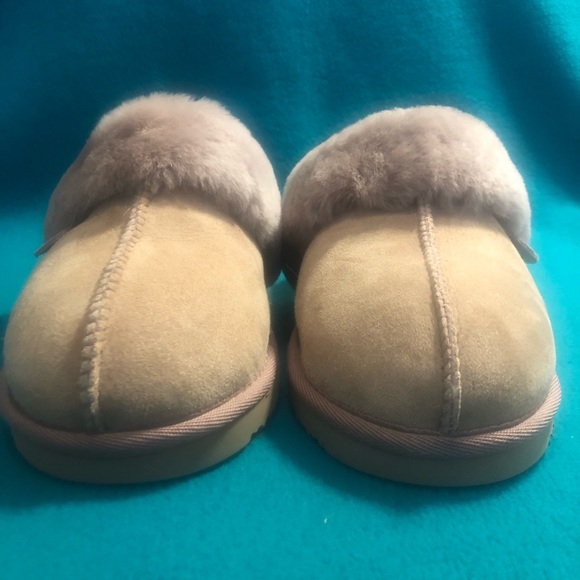 Dearfoam Fireside Open-back Shearling Slippers Sz 9 - Picture 4 of 10